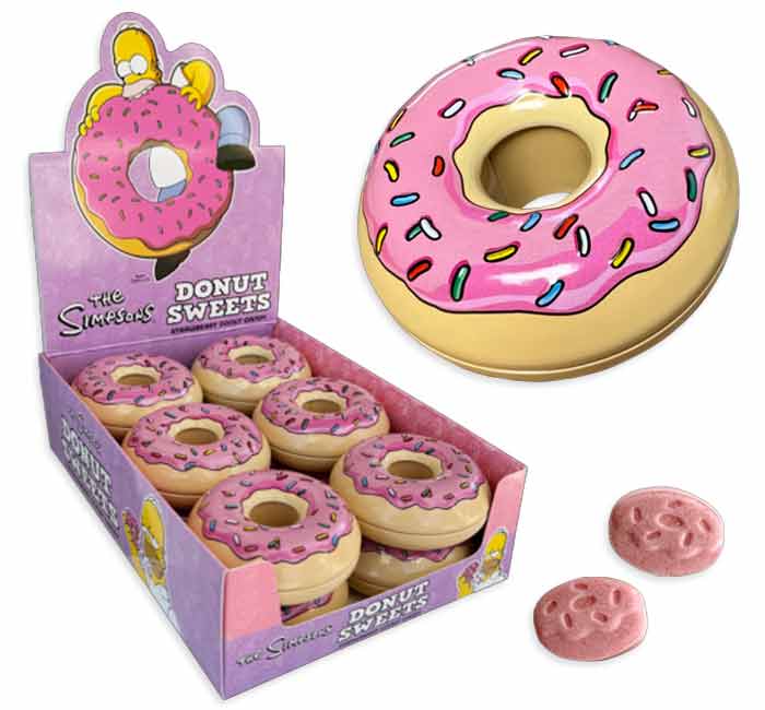 Simpsons Mmmm…donuts! Tin