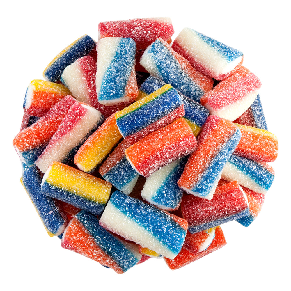 Sour Rainbow Filled Licorice Broadway Sticks