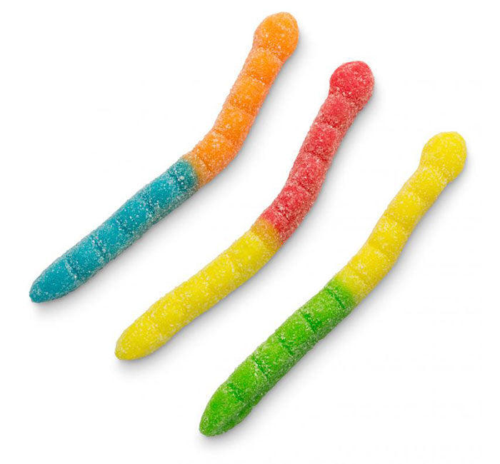 Sour Neon Gummi Worms