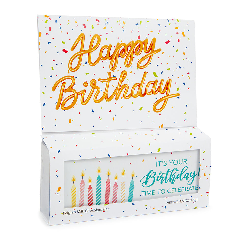 Happy Birthday Chocolate Bar
