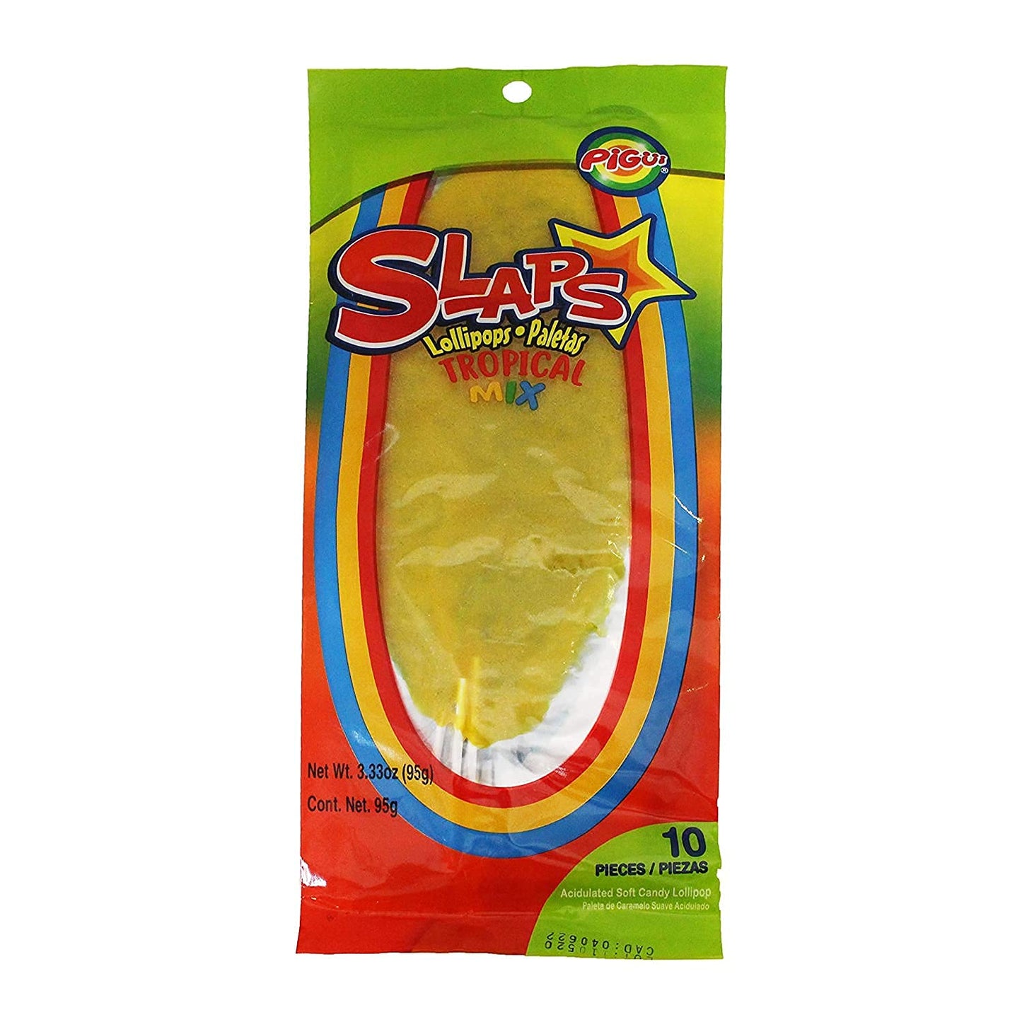 Slaps Lollipops Tropical Mix