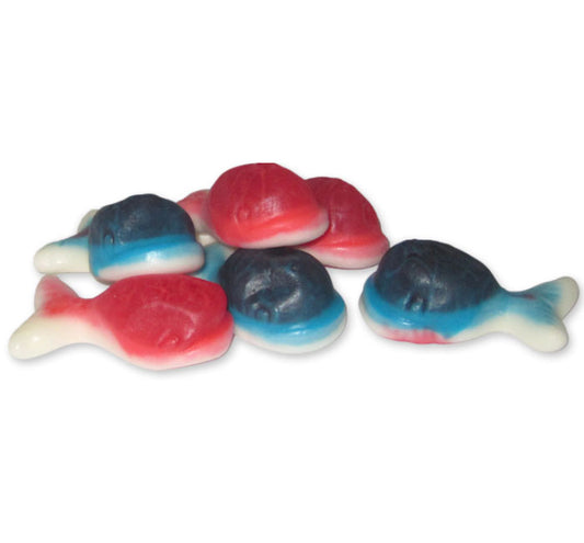 Gummi Filled Whales