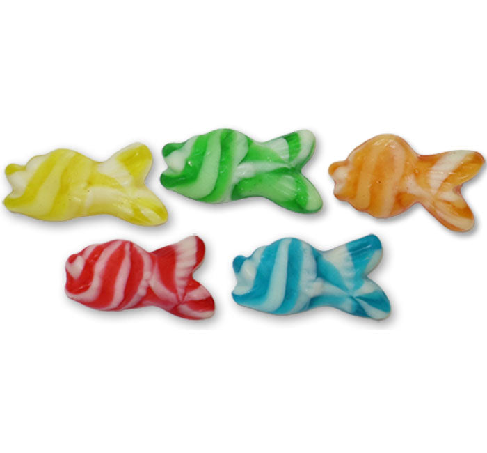Gummi Filled Swirly Fish