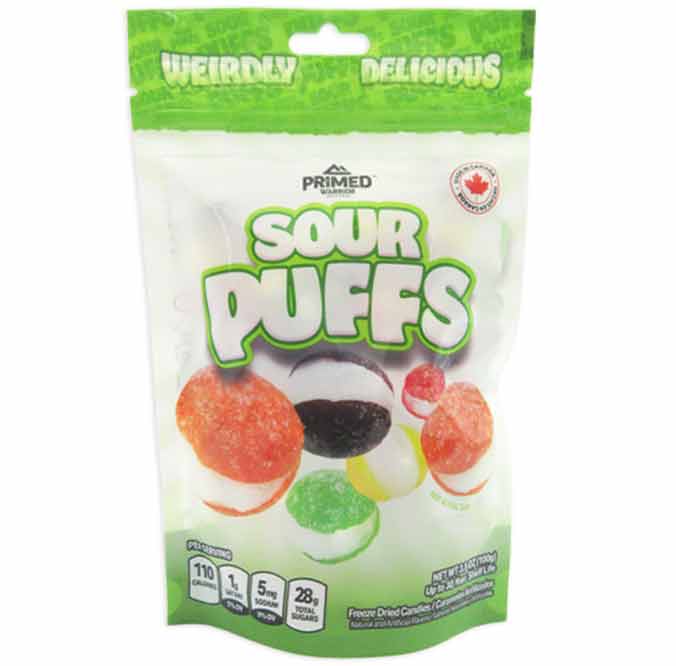 Primed Warrior Sour Puffs