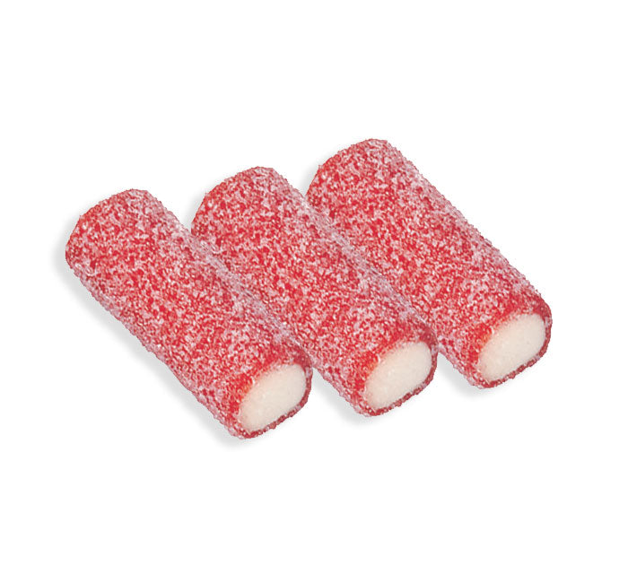 Sour Strawberry Filled Licorice Bites