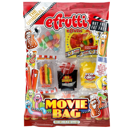 E Frutti Gummi Peg Bag - Movie Tray