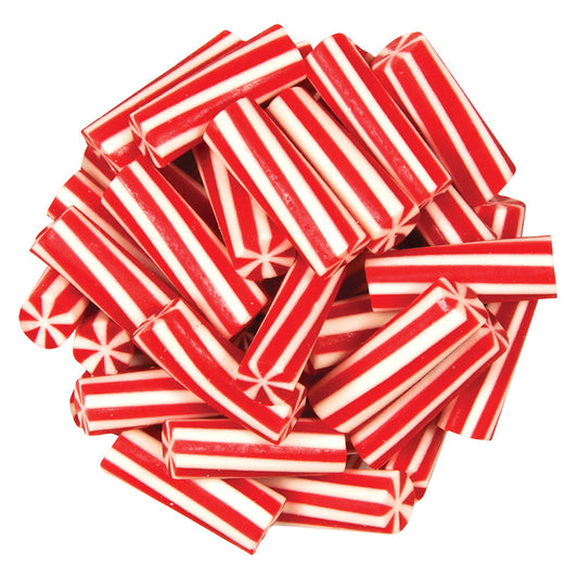 Mini Strawberry Licorice Candy Cane Logs