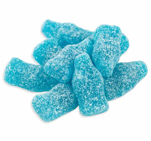 Gummi Sour Bottles - Blue Raspberry