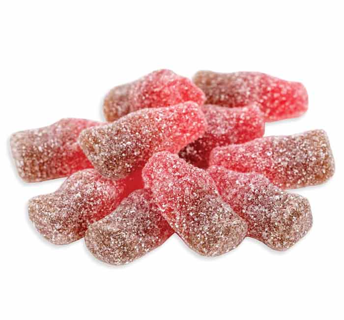 Gummi Sour Bottles - Cherry Cola