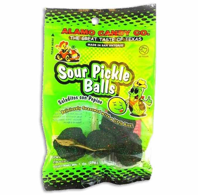 Alamo Candy Sour Pickle Balls