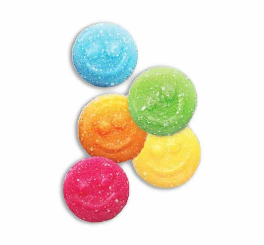 Gummi Happy Face Poppers Sour