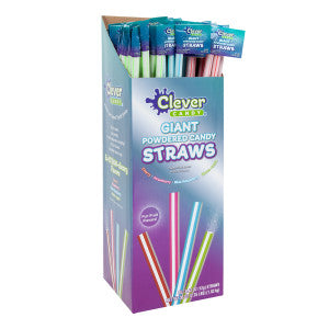Giant Powdered Candy Straws