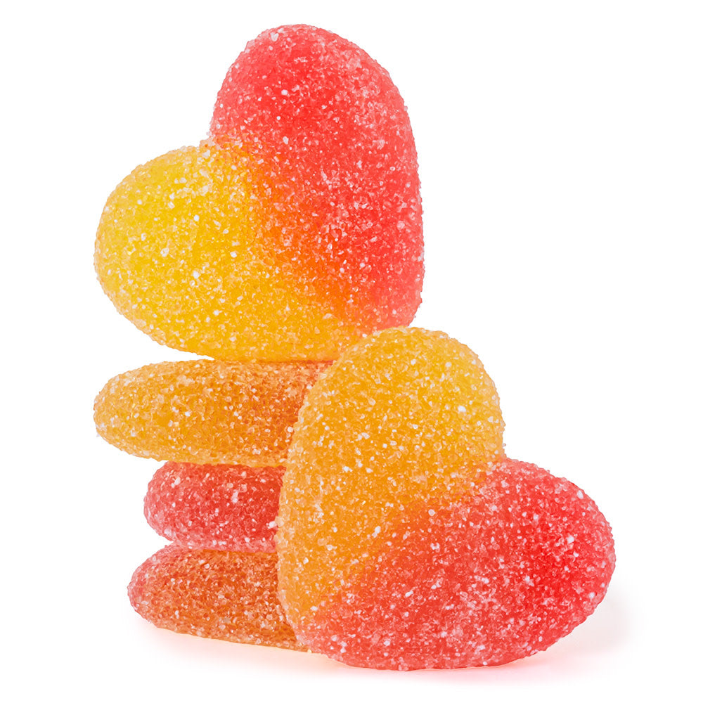 Sour Peachy Hearts