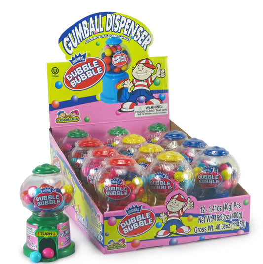 Dubble Bubble Gumball Dispenser