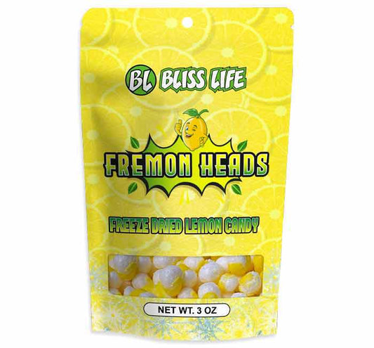Bliss Life Freeze Dried Fremon Heads Lemon Candy