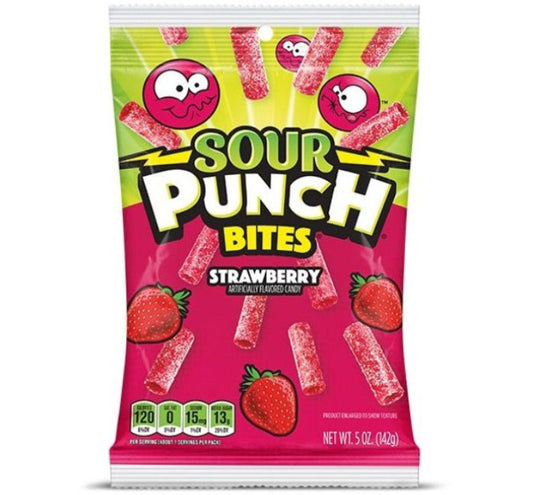 Sour Punch Bites - Strawberry