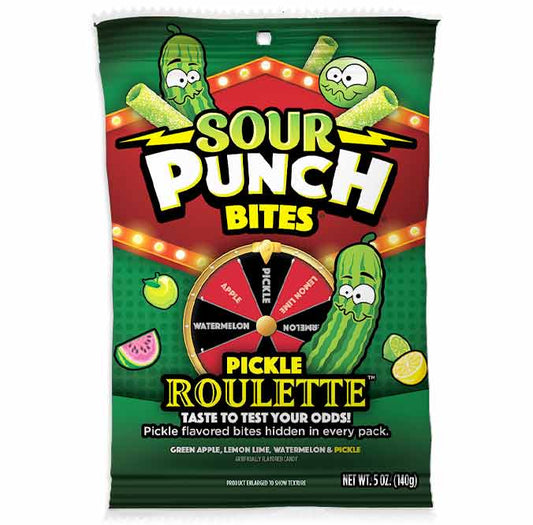 Sour Punch Pickle Roulette Bites