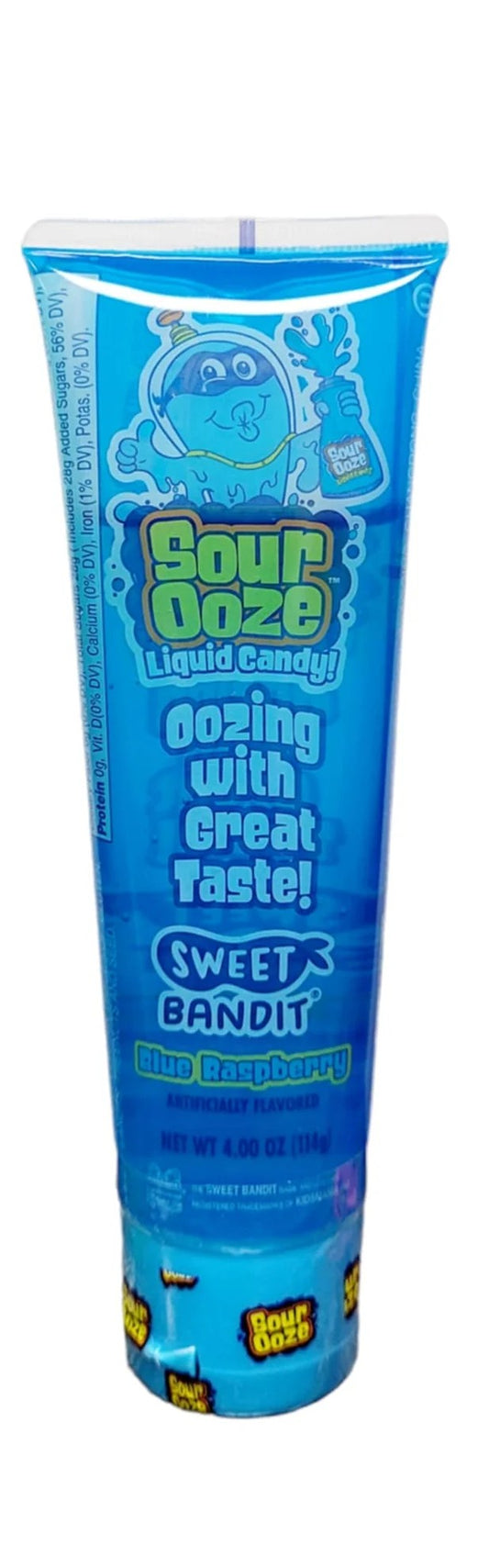 Kidsmania Sour Ooze Tube Blue Razz